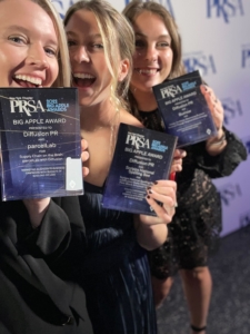 Diffusion wins big at 2022 PRSA-NY Awards